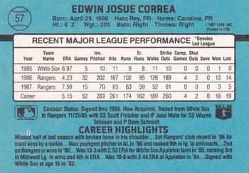 Ed Correa  baseball card collectible - Main Image 2