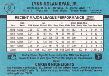 Nolan Ryan  baseball card collectible - Main Image 2