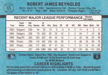 R.J. Reynolds  baseball card collectible - Main Image 2