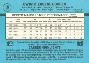 Dwight Gooden  baseball card collectible - Main Image 2