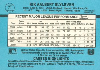 Bert Blyleven  baseball card collectible - Main Image 2
