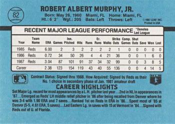 Rob Murphy  baseball card collectible - Main Image 2