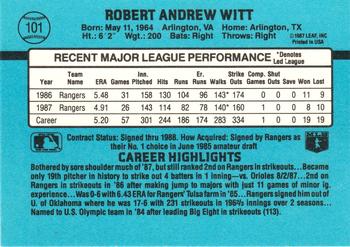 Bobby Witt  baseball card collectible - Main Image 2