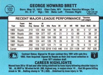 George Brett  baseball card collectible - Main Image 2