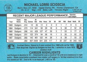 Mike Scioscia  baseball card collectible - Main Image 2