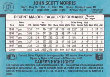 Jack Morris  baseball card collectible - Main Image 2