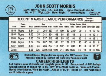 Jack Morris  baseball card collectible - Main Image 2