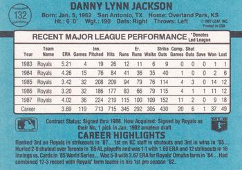 Danny Jackson  baseball card collectible - Main Image 2