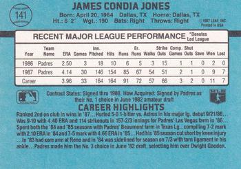 Jimmy Jones  baseball card collectible - Main Image 2