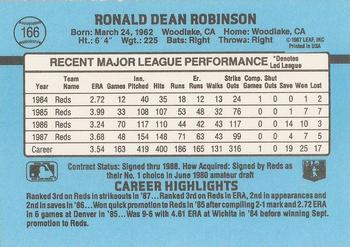 Ron Robinson  baseball card collectible - Main Image 2