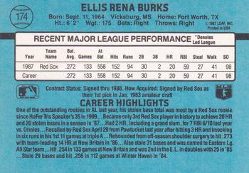 Ellis Burks  baseball card collectible - Main Image 2