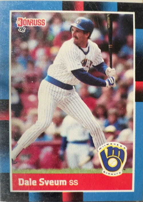 Dale Sveum  baseball card collectible - Main Image 3