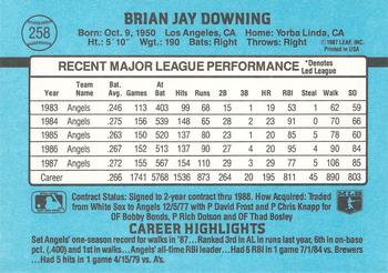 Brian Downing  baseball card collectible - Main Image 2