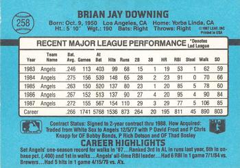 Brian Downing  baseball card collectible - Main Image 2