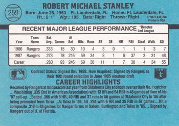 Mike Stanley  baseball card collectible - Main Image 2