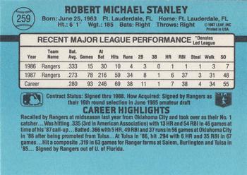 Mike Stanley  baseball card collectible - Main Image 2