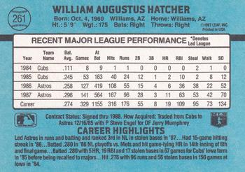 Billy Hatcher  baseball card collectible - Main Image 2