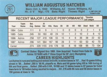 Billy Hatcher  baseball card collectible - Main Image 2