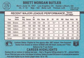 Brett Butler  baseball card collectible - Main Image 2