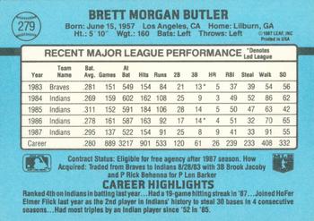 Brett Butler  baseball card collectible - Main Image 2