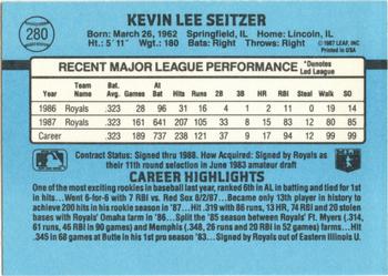 Kevin Seitzer  baseball card collectible - Main Image 2