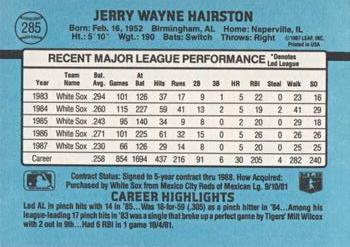 Jerry Hairston  baseball card collectible - Main Image 2
