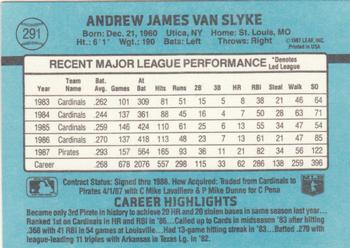 Andy Van Slyke  baseball card collectible - Main Image 2