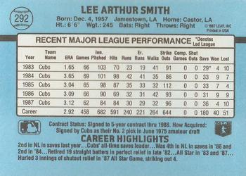 Lee Smith  baseball card collectible - Main Image 2