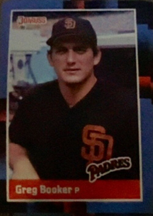 Greg Booker  baseball card collectible - Main Image 3