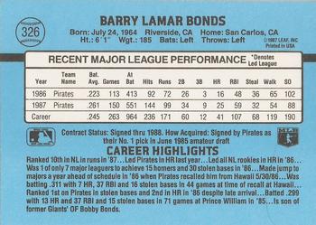 Barry Bonds  baseball card collectible - Main Image 2