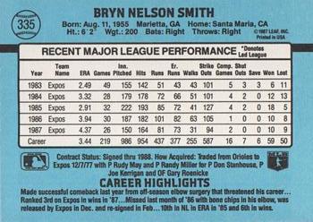 Bryn Smith  baseball card collectible - Main Image 2