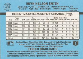 Bryn Smith  baseball card collectible - Main Image 2