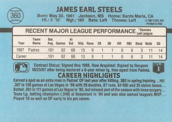James Steels  baseball card collectible - Main Image 2