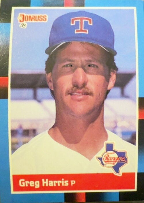 Greg Harris  baseball card collectible - Main Image 3