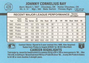 Johnny Ray  baseball card collectible - Main Image 2