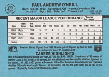 Paul O’Neill  baseball card collectible - Main Image 2