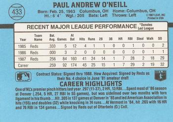 Paul O’Neill  baseball card collectible - Main Image 2