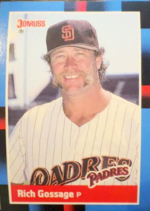 Rich Gossage  baseball card collectible - Main Image 3