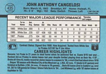 John Cangelosi  baseball card collectible - Main Image 2