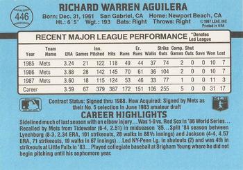 Rick Aguilera  baseball card collectible - Main Image 2