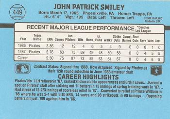 John Smiley  baseball card collectible - Main Image 2