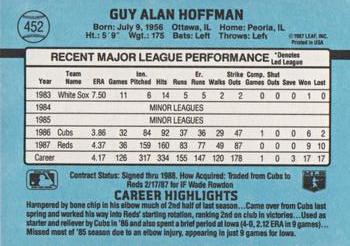Guy Hoffman  baseball card collectible - Main Image 2