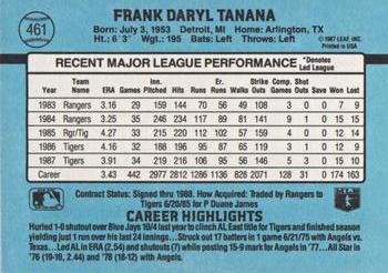 Frank Tanana  baseball card collectible - Main Image 2