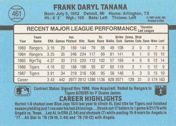 Frank Tanana  baseball card collectible - Main Image 2