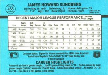 Jim Sundberg  baseball card collectible - Main Image 2