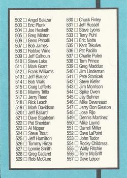 Checklist: 452-557  baseball card collectible - Main Image 2