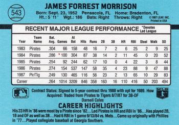 Jim Morrison  baseball card collectible - Main Image 2