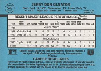 Jerry Don Gleaton  baseball card collectible - Main Image 2