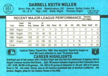 Darrell Miller  baseball card collectible - Main Image 2