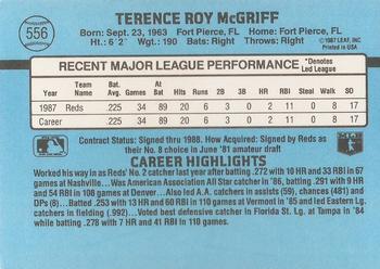Terry McGriff  baseball card collectible - Main Image 2